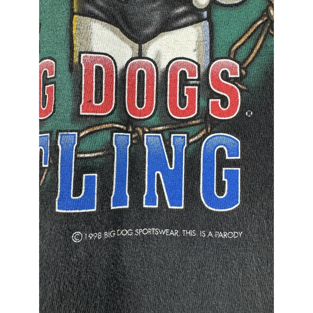 Vintage Big Dogs WWE WWF Wrestling Hogan Stone Cold Undertaker Mens L/XL 90s - Picture 6 of 11